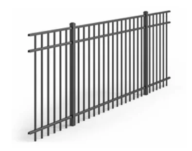 Three-rail aluminum with a clean flat top rail, UAF 200
